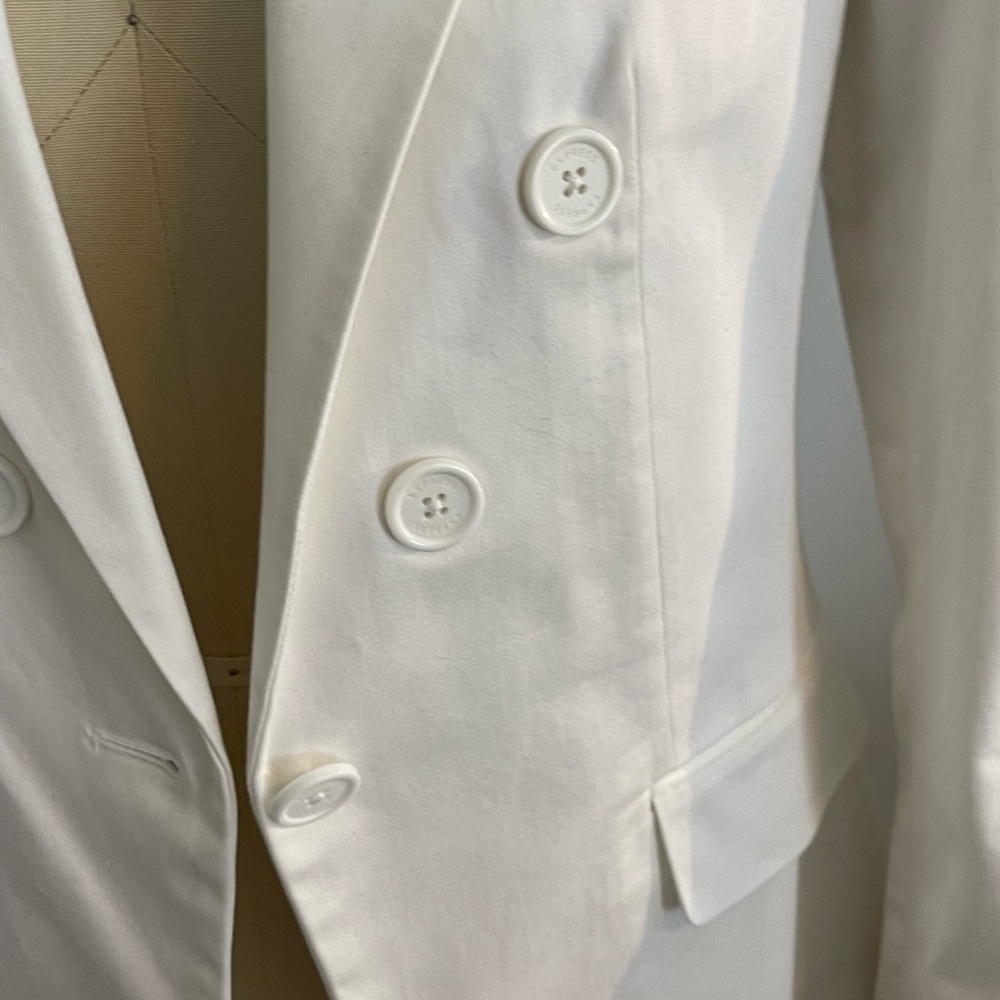 Express Elegant White Double-Breasted Women's Bla… - image 3